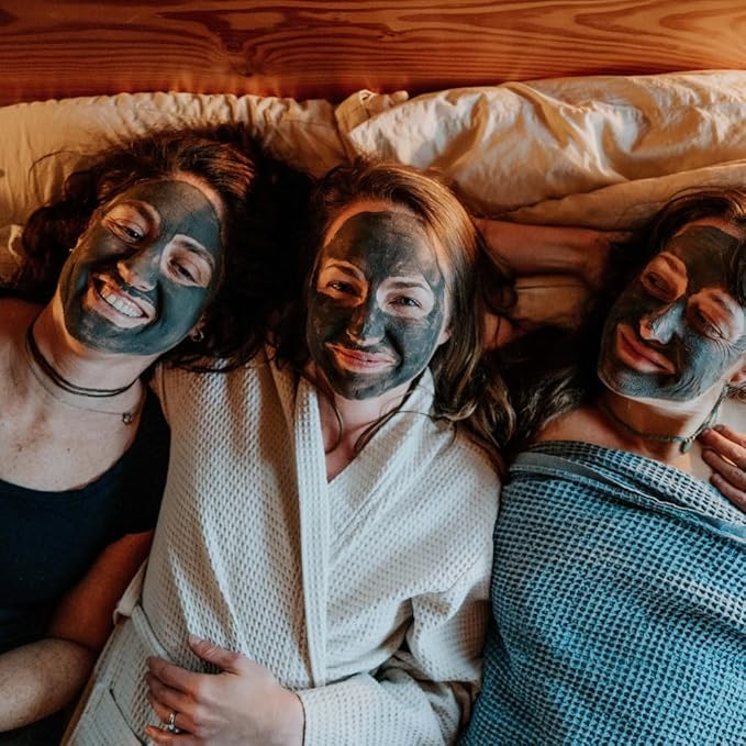 Alaska Glacial Purifying Mineral Mud Mask with Glacial Clay & Botanicals | Gently Detoxifies, Hydrates & Smooths | Anti-Aging Facial for Sensitive Skin – Vanilla & Lavender, 3.5oz