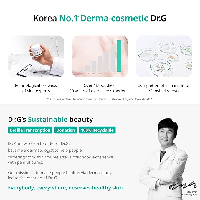 Dr.G Korean Derma Peeling Gel, 120ml - Facial Peeling Gel For Face, Exfoliating Gel For Face, Face Exfoliator, Korean Skin Care, Korean Skincare, Korean Beauty Products, Kbeauty, K Beauty Skincare