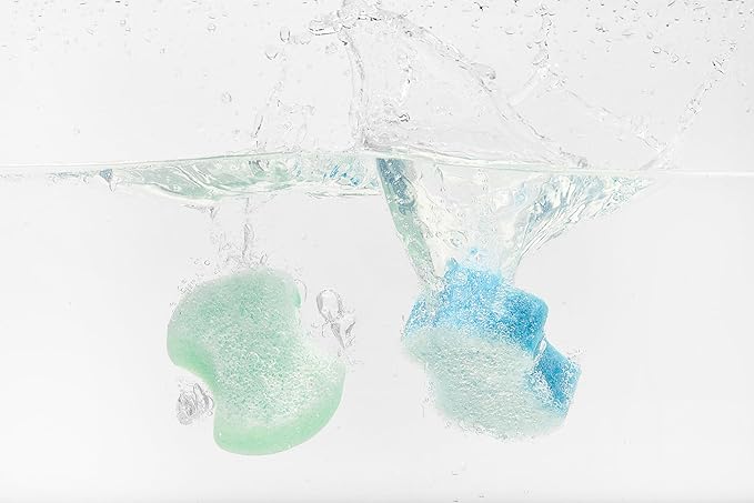 Spongeables Pedi Scrub Foot Exfoliating 20+ Wash Sponge, Clean & Fresh, 2 Count