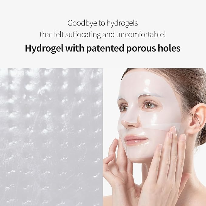 BENTON Hydrogel Collagen Face Mask Overnight Hydrolyzed Cooling All in One Care – Pore Minimizer Hydrating Brightening Anti-Aging Firming Improves Skin Texture Korean Skin Care for sensitive 27gX4EA