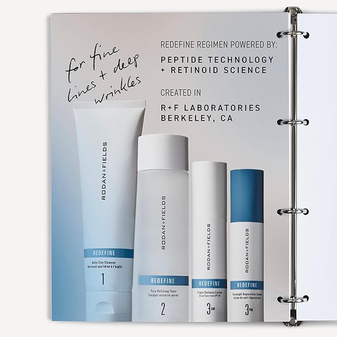RODAN + FIELDS Redefine Overnight Reparative Lotion | Anti Aging Face Moisturizer for Fine Lines, Deep Wrinkles, and Firmness | With Peptides, Retinol, and Vitamin B3 | Lightweight Skin Care