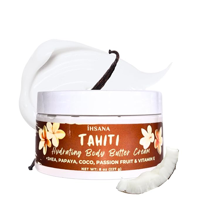 Vanilla Coconut Lotion Hydrating Body Butter Cream