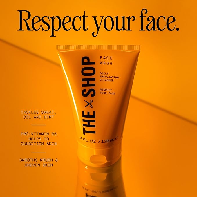 The Shop by LeBron James Skin Bundle with Face Wash, Shave Cream, Aftershave Toner, and Hydrating Face Lotion