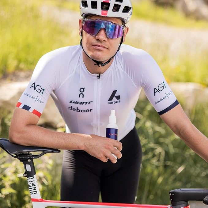 Pelotan Sports Sunscreen Spray SPF 30 (4 Fl Oz) - Lightweight, Sweat‑Resistant Sun Protection for Cyclists & Runners – Used by Pro Athletes – For Sensitive Skin