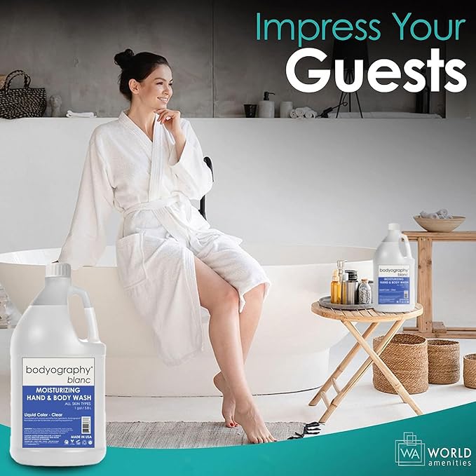 World Amenities Bodyography blanc (Hand Soap and Body Wash)