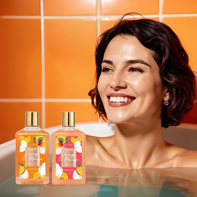 Christmas Gifts for Women Gift- 23-Piece Bath & Body Gift Basket Set for Women, Bath Gift Set, Spa Gift Baskets | Mothers Day Gifts for Mom, Valentine's, Birthday Gifts, All Occasion Present for Her