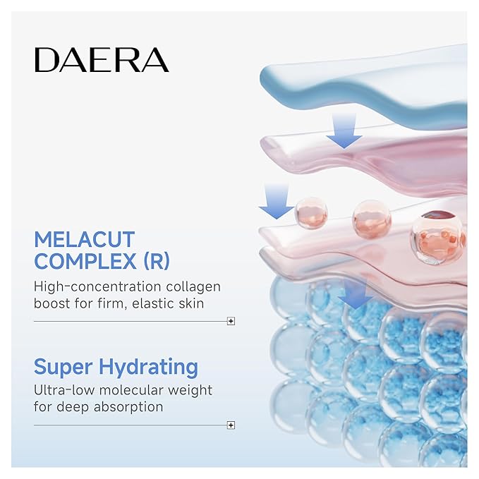 DAERA Korean Brightening & Firming Face Mask 5 Sheets - Hydrating Cream Mask with Botanicals for Dark Spots & Anti-Aging