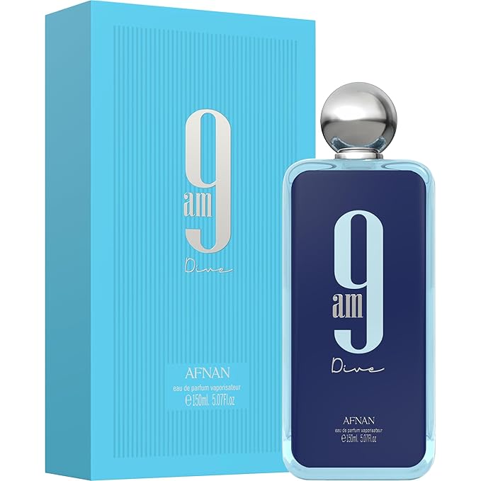 Afnan 9 AM Dive Unisex Eau De Parfum, 5 Fl. Oz