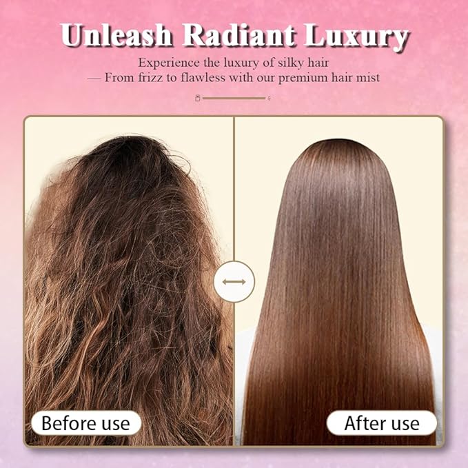 NP NATURES PHILOSOPHY Hair Perfume, Leave-in Hair Serum & Shine Spray for Women, Anti-Frizz Hair Care, Lightweight Leave-in Conditioner & Glossier Hair Perfume oils - 1.7 Fl oz