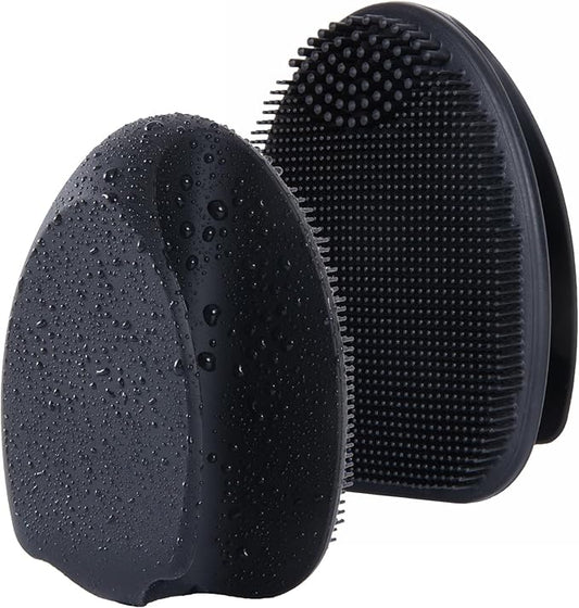 Silicone Face Scrubber,Soft Face Cleansing Brush,Face Pore Blackhead Remover Exfoliator for Face Nose Deep Cleansing Massage Makeup Removal for All Kinds of Skin Care Men Women
