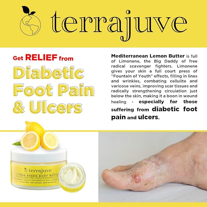 Lemon Body Butter Essential Cream Lotion for Women, Helps Even Skin Tone, Increase Elasticity, and Glow, with Organic Lemon and Lime, Shea Butter, Vitamins B, C and E, All Natural, Made in USA