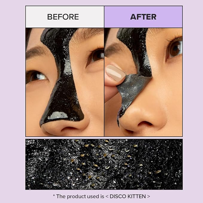 I DEW CARE Korean Wrapping Peel Off Facial Mask Set - Starry Kitten Night | Masks 3ea&Headband Gift Set, Pore Skincare, Glow Skin, Hydrating, Travel Size, Mini Set, Stocking Stuffers, Gifts For Women