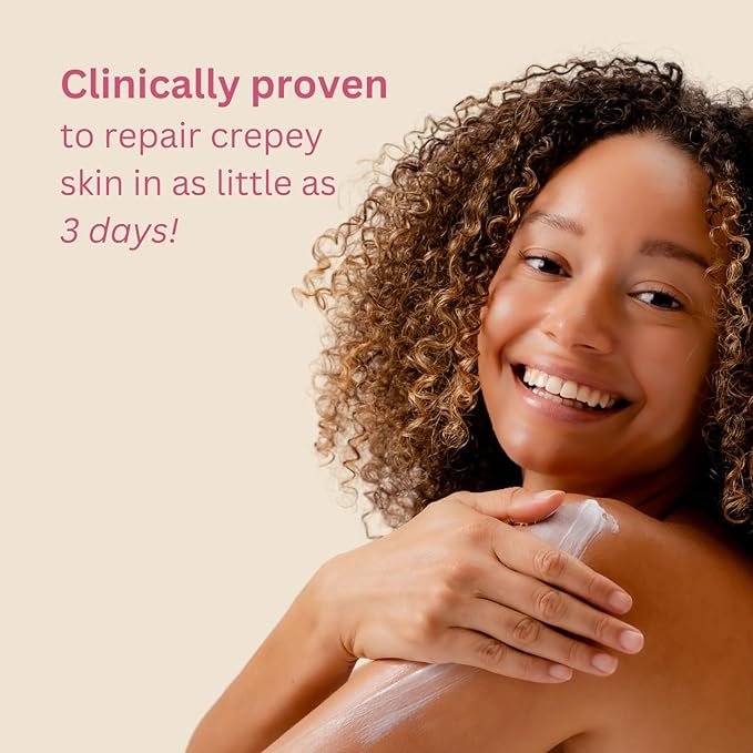 Nakery Skin Toning Body Butter for Women - Firming Body Lotion for Women - Peptide Infused Body Lotion for Crepey & Sagging Skin - Firming Lotion for Neck, Arms & Legs - Summer Petals