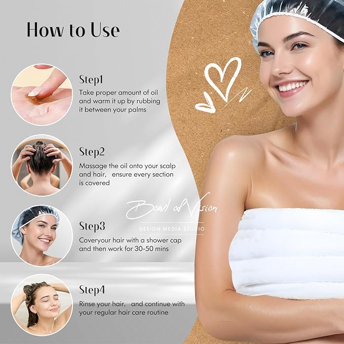 Batana Oil for Hair Growth, Dr Sebi 100% Pure Organic Natural Ingredients from Honduras Reduces Hair Loss, Restores Dry Damaged Hair for Women Men