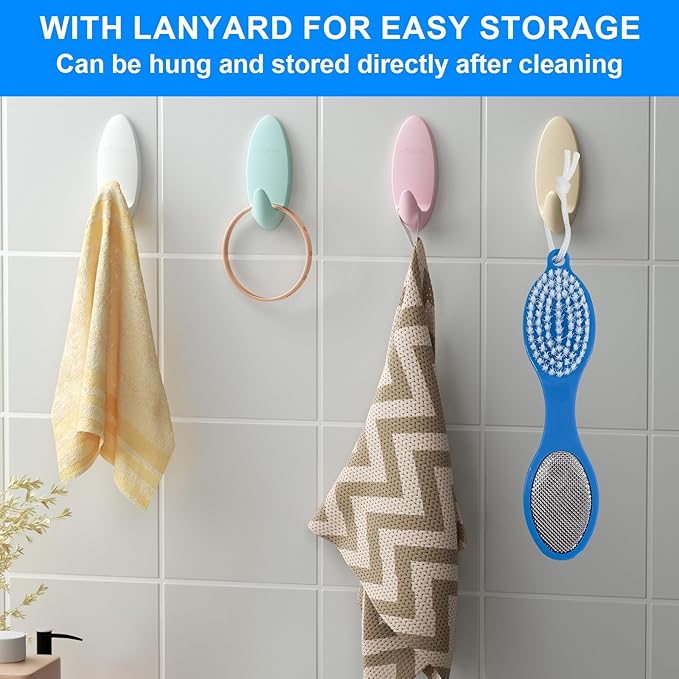 Pumice Stone Brush for Feet 2 Pack Foot Brush Foot Scrubber Foot File Callus Remover 4 in 1 Feet Pedicure Tools for Feet,Pumice Stone, Foot Rasp and Sand Paper