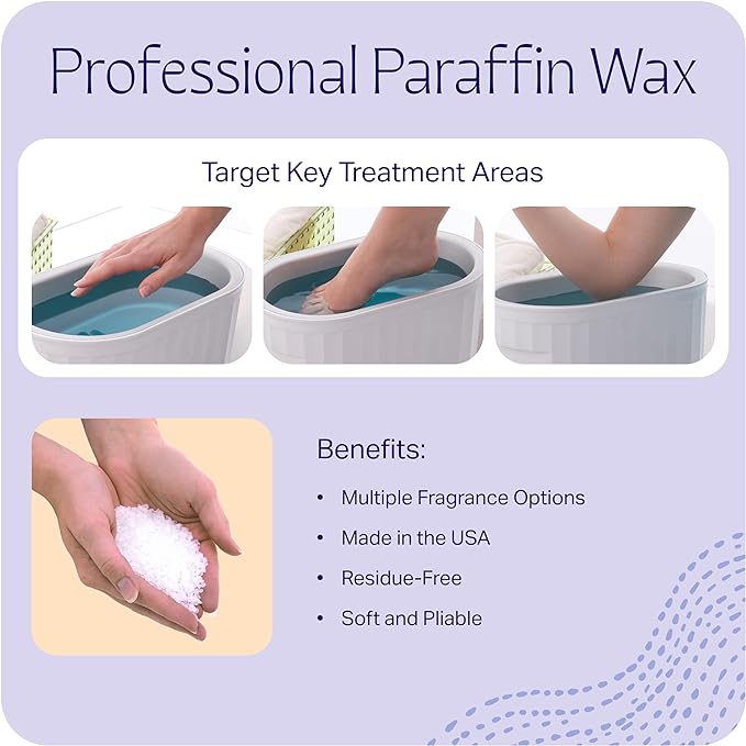 Therabath Paraffin Wax Refill - Thermotherapy - Use to Relieve Arthritis Discomfort, Stiff Muscles, & Dry Skin - for Hands, Feet, Body - Deeply Hydrates & Protects - Made in USA, 12 lb. ScentFree