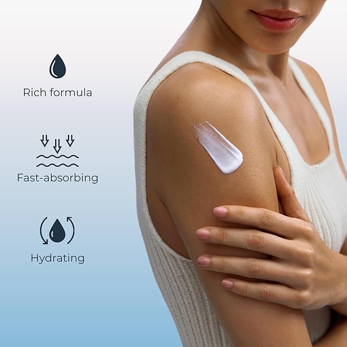 Eucerin Intensive Repair Body Lotion for Dry Skin with Alpha Hydroxy, Moisturizes, Exfoliates and Conditions, Fragrance Free and Paraben Free, Holiday Gifts for Self Care, 16.9 Fl Oz Bottle