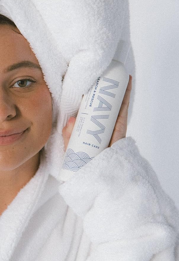 NAVY HAIR CARE Search and Rescue Shampoo | Biotin and Rosemary Oil Enriched for Hair Growth | Paraben Free | 8 oz