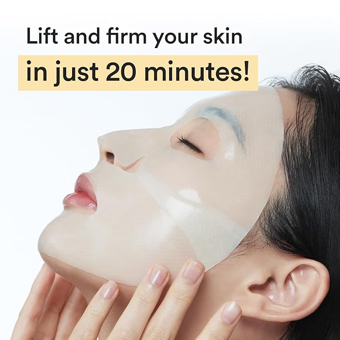 Abib Collagen Gel Mask Jericho Rose Jelly 10 Sheets (Nourishing) I Korean Vegan Collagen, Cooling Nourishing Hyaluronic Acid Hydrogel Face Mask Skin Care