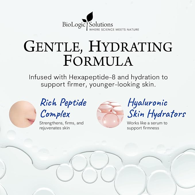 Biologic Sta-Tight Anti Aging Serum – Smoothing Face Serum for Women for Wrinkles and Fine Lines Around Eyes, Mouth & Forehead - Lifting & Firming Formula – 0.5 Fl Oz