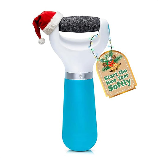 Electric Foot Callus Remover Tool | Batteries Not Included – High-Speed Foot Grinder with Easy-to-Replace Roller – On-The-Go Electric Callus Remover for Feet | Pedicure Tools for Feet Smoothing