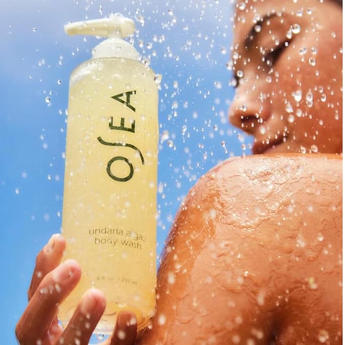 OSEA Undaria Algae™ Body Wash 8 fl oz - Hydrating & Moisturizing Body Wash - Citrus Scented Cleanser