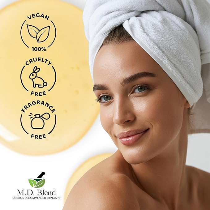 Plant Stem Cell Eye Serum Complex | Aloe Vera, Vitamin C | Hydrating Eye Treatment | Airless Pump - 15ml