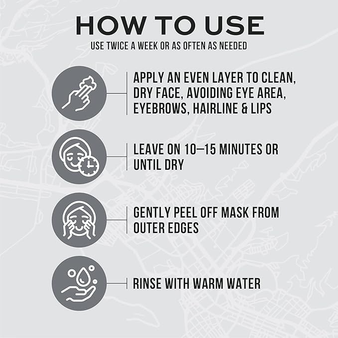 Freeman Exotic Blends Facial Mask 4 Piece Set, Peel-Off & Jelly Masks, Cleansing, Pore-Clearing & Hydrating Facial Masks, For All Skin Types, Includes Silicone Mask Brush, Vegan & Cruelty-Free