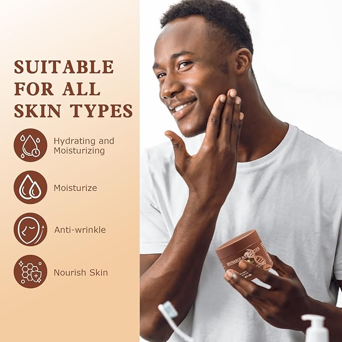 fugit Crowned SKLN Body Butter For Men,Pheromone Scented Cream,Cologne Body Butter for Men,Pheromone body butter for men,Hydrates and moisturizes to enhance attractiveness