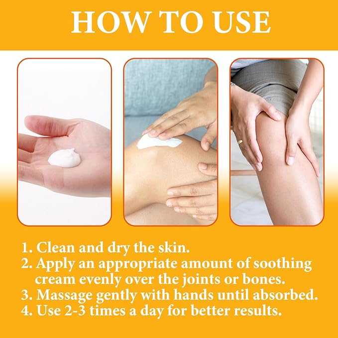 New Zealand Bee Venom Cream, High Strength Recovery Muscle Joint Cream, Natural Organic, Soothe Back, Neck, Hands, Feet, Shoulder, Leg, Knee, Ankle Pain