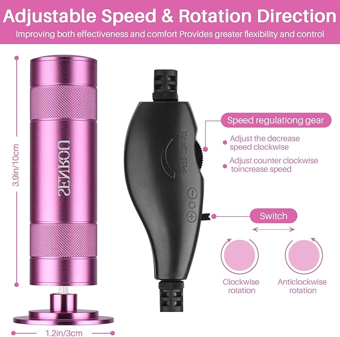 Electric Foot Callus Remover, 2-in-1 Electric Foot Filer/Nail Filer, Callus Remover for Feet with 60Pcs+12Pcs Sandpaper Discs，Holiday Gift Foot Repair Tool, Pink