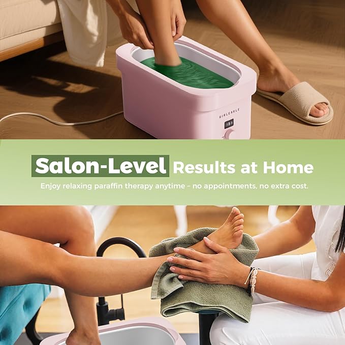 Paraffin Wax Refills 10 Packs for Paraffin Wax Bath Machine - for Dry Cracked Skin on Hands, Feet, Elbows - Moisturizing Hydration to Relieve Stiff Muscles & Joints (Aloe vera)