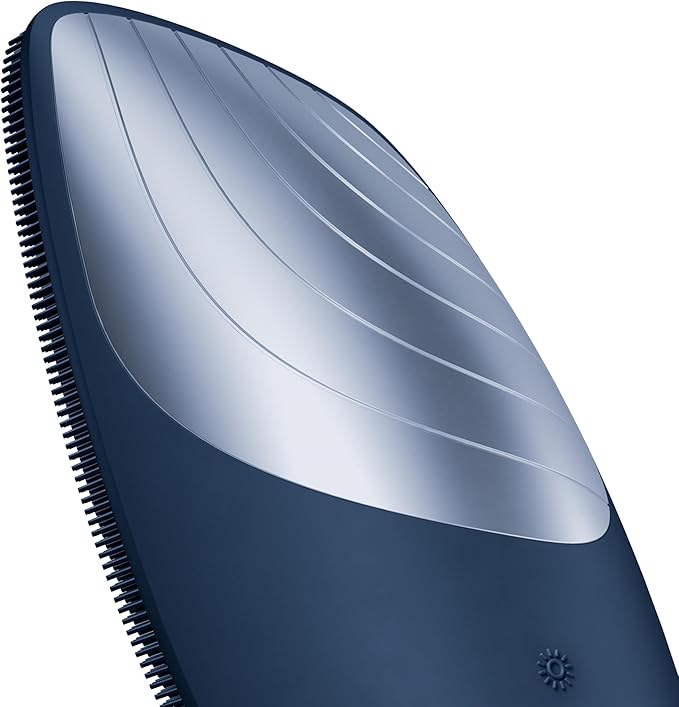 GESKE SmartAppGuided Sonic Thermo Facial Brush | 6 in 1 | Skin Cleansing | Cleansing Brush with Thermal Function | Electric Facial Massager