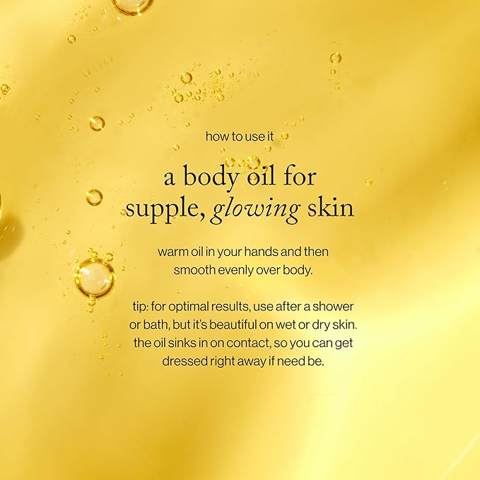 goop Beauty Body Oil | Moisturizer for Dry Skin | Kakadu Plum & Sea Buckthorn Oils | Instant Hydration to Firm & Smooth | 4 fl oz