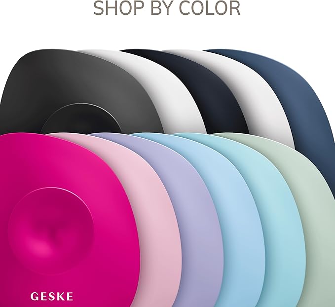 GESKE Body Brush | 4 in 1 | Cleansing Brush for The Entire Body | Professional Deep Cleaning | Soft Silicone Bristles | Ergonomic Two-Finger Design | Cleanses & Massages