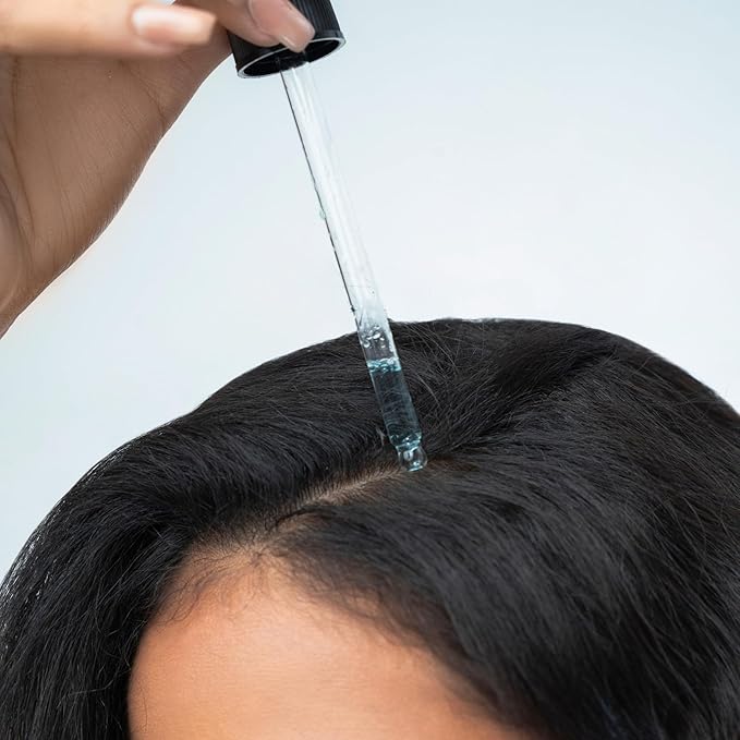 Agua de Cielo Hair Energizing Drops - Nourishing Hair Follicle Stimulator, Growth Oil Infused with Biotin, Ginger, Collagen & Peppermint, Supports Healthy Strands - 4 Oz