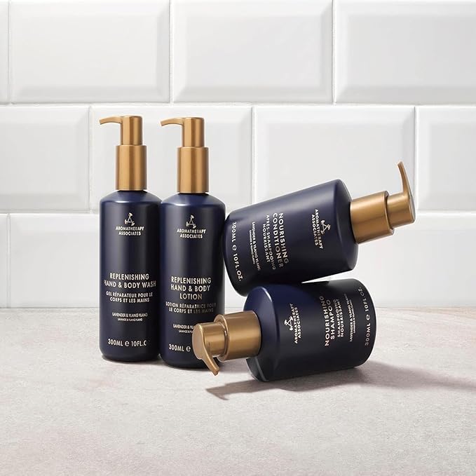 Aromatherapy Associates Balance Replenishing Conditioner, Hydrating Vegan Conditioner for Women and Men with Lavender & Ylang Ylang, Daily Hair Care for Dry or Oily Hair, 10 fl oz