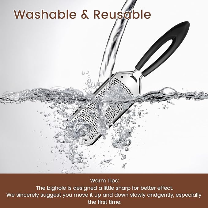 Detachable Colossal Foot Rasp Scraper Small Hole, Professional Pedicure Tool Stainless Steel Dead Skin Remover Foot Scrubber Foot Rasp Callus Remover Heels Repair for Dry and Wet Feet