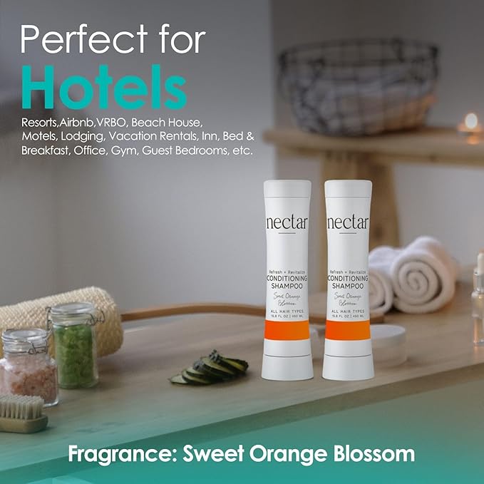 World Amenities Nectar Squeeze Cartridge Hand and Body Lotion - Moisturizing Lotion in a Squeeze Bottle