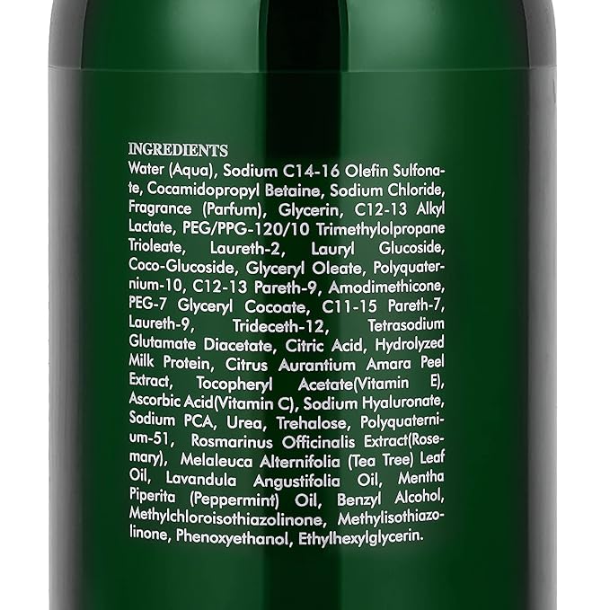 Tea Tree Shampoo and Conditioner Set for Hair Growth, Thinning Hair Loss Treatments Women & Men, Thickening Products, Paraben & Sulfate Free 20.2 FL Oz Each.