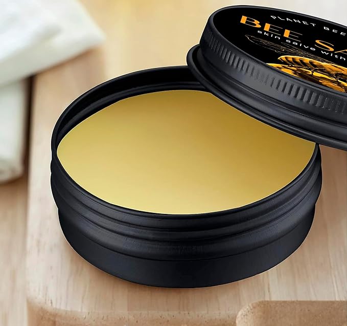 Salve, Hand Salve, Healing Balm, Dry Skin Salve with Beeswax and Propolis, Skin Repair, Moisturizer, All Natural, PLUMERA BEE SALVE 1oz