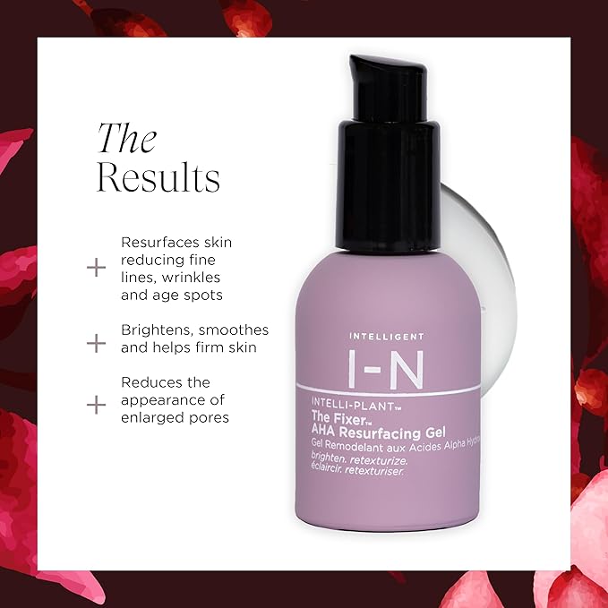 The Fixer AHA Resurfacing Gel Peel, Clarifying 10% Glycolic Acid Exfoliant Gently Regenerates and Renews, Vegan, 1 Oz