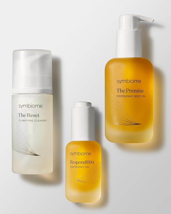 symbiome Soothing Face Oil, Fortifying Facial Oil, Postbiomic Blend Skin Oil for the Face, Face Moisturizer, Skin Care Essentials, Face Oil for Women 30mL