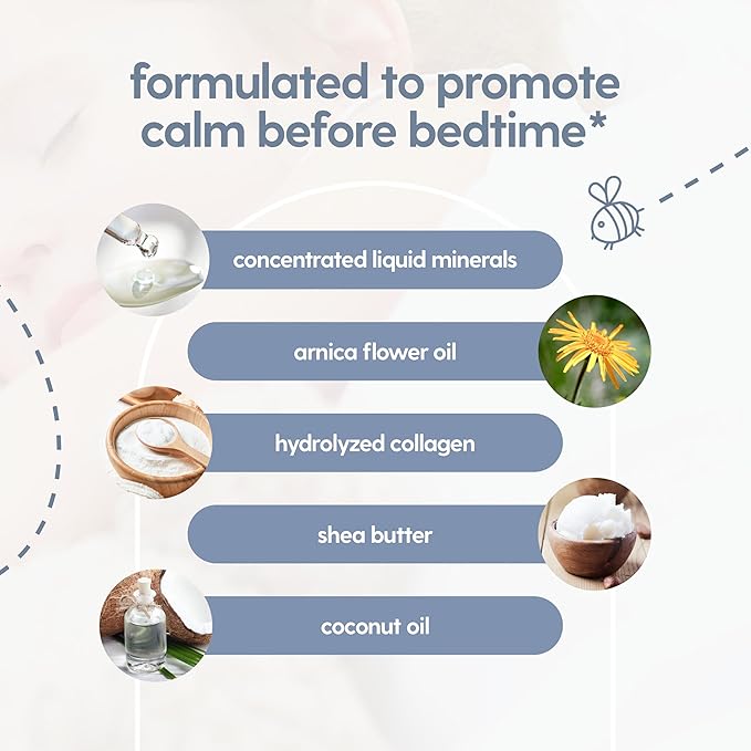 M3 Naturals Sore Muscle Magnesium Lotion for Kids & Magnesium Lotion for Babies with Arnica Oil | Soothes Tired Legs, Supports Restful Sleep, Moisturizes Sensitive Skin, 8 fl oz (237 mL)