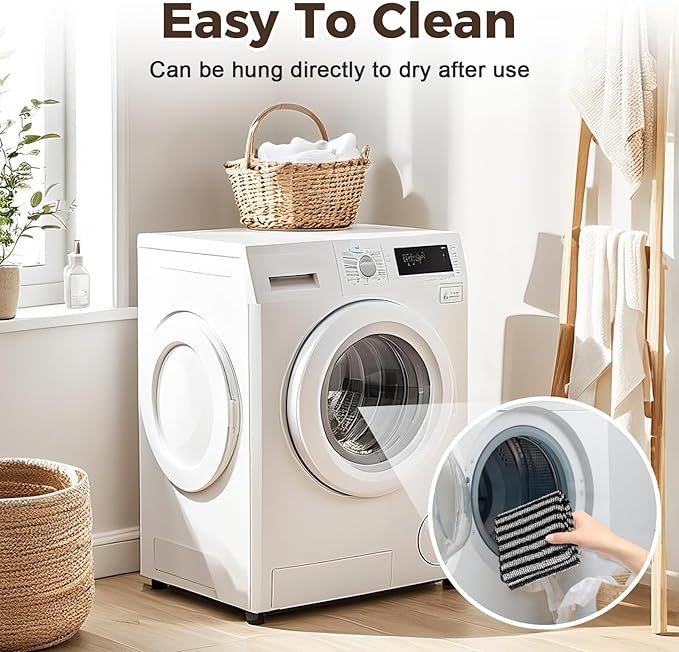 Exfoliating Shower Towel, 2026 New Scrub Wash Back Bath Cloth for Body & Face, Reusable Exfoliating Back Scrubber for Women Men, Quick-Drying Durable Bath Cloth for Smooth Skin (2PCS-F)