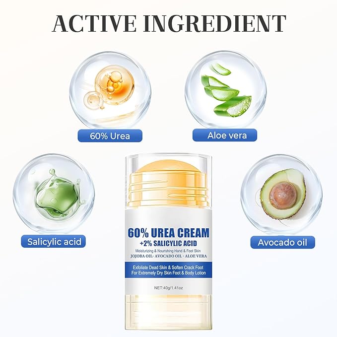 Hydrating and Anti-Cracking Foot Cream, 2025 Moisturising and Relieves Cracking and Dryness Foot Cream, Hand and Foot Repair Cream for Women & Men Callused, Feet, Knee, Elbow, Hand (Pink-1PC, #01)