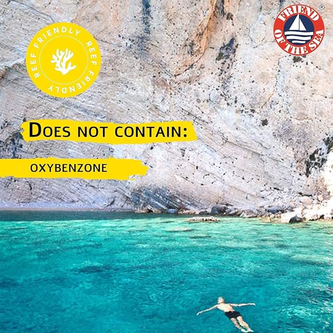 Double pack Safe Sea Anti-jellyfish Sting Protective Lotion- SPF40 Spray and SPF50 for kids- Hypoallergenic Jellyfish & Sea Lice Sunscreen for Safer Sea (4oz Bottle, 2 Pack)