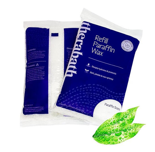 Therabath Paraffin Wax Refill - Thermotherapy - For Hands, Feet, Body - Deeply Hydrates - Made in USA, 6 lb. Clean