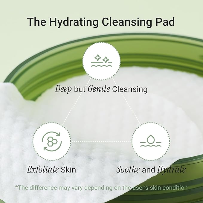 Meebak Cica Cleansing Water Pads | Korean Makeup Remover Wipes | Micellar Water Makeup Remover Wipes | Exfoliating Toner Pads for Glass Skin | Hydrating & Calming for Sensitive Skin - 80ct