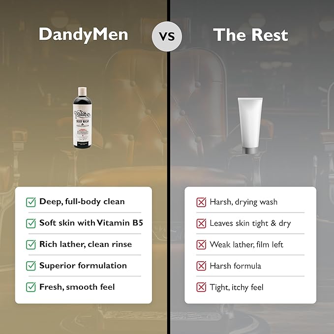 Hydrating Bodywash for Men – 16oz (1-pack, Obsidian Cardamom)